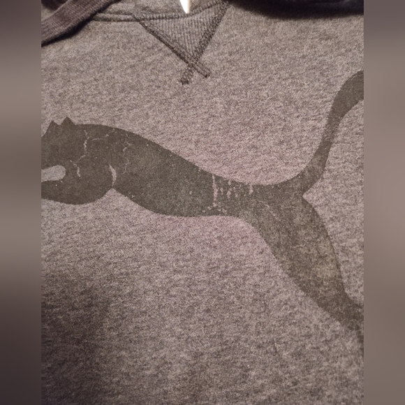 Puma long sleeve grey hoodie - Picture 6 of 11